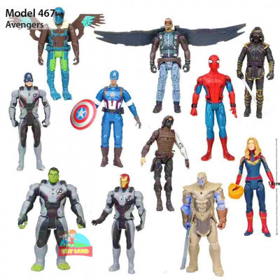 Action Figure Set - Model 467 : Avengers